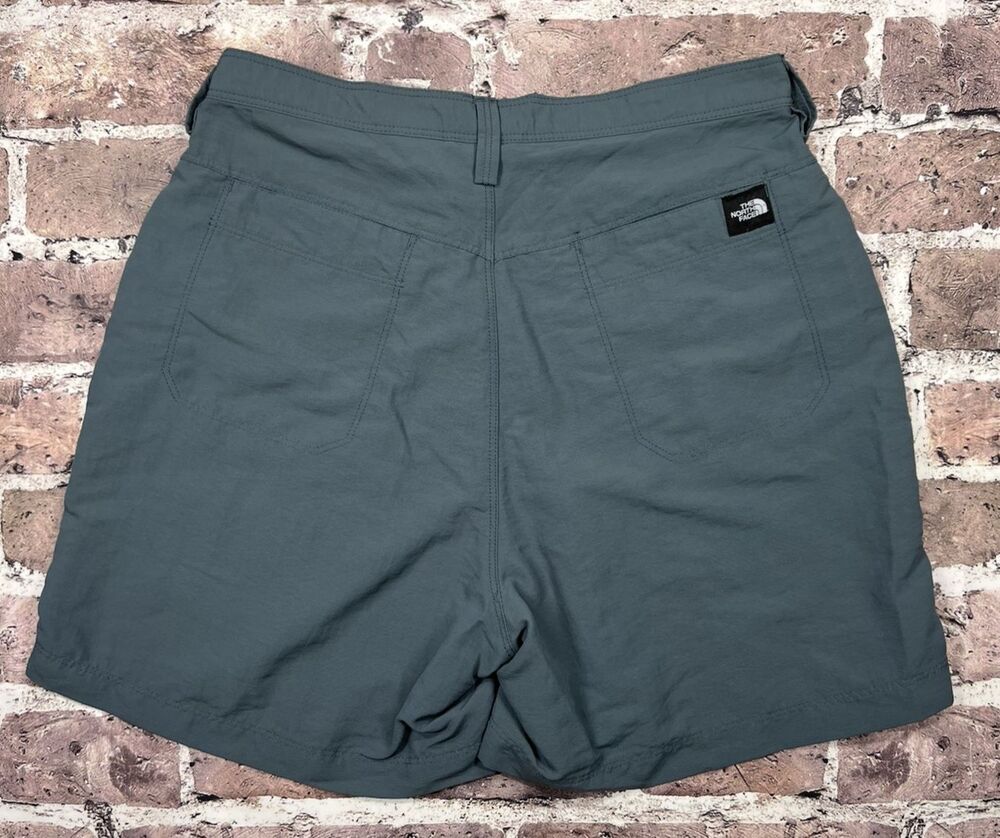 VTG North Face Women Sz 6 Active Hiking Shorts Outdoor Activewear Y2K Gorpcore - Picture 2 of 7